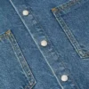 90s Vintage Logo Denim Kids Shirt 90s Vintage Logo Denim Kids Shirt