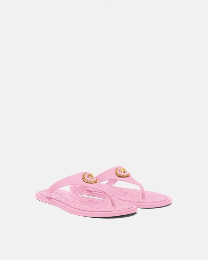 Alia Rubber Flat Sandals Alia Rubber Flat Sandals