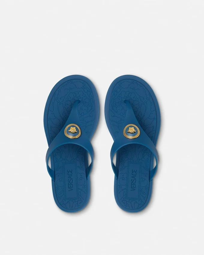 Alia Rubber Flat Sandals Alia Rubber Flat Sandals
