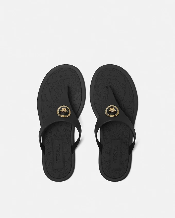 Alia Rubber Flat Sandals Alia Rubber Flat Sandals