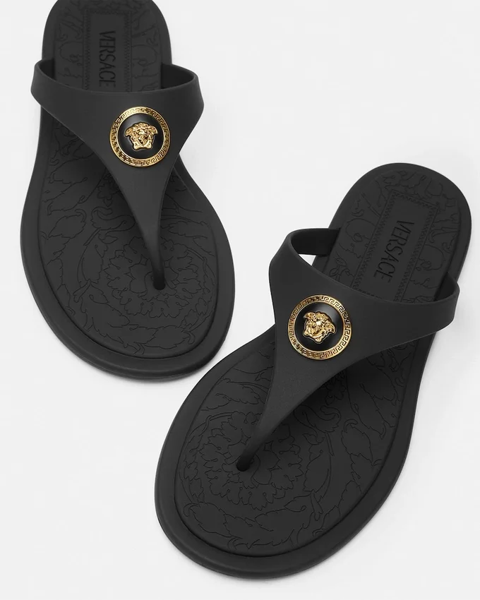 Alia Rubber Flat Sandals Alia Rubber Flat Sandals