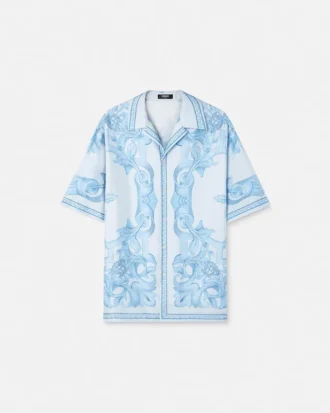 Architectural Baroque Silk Shirt