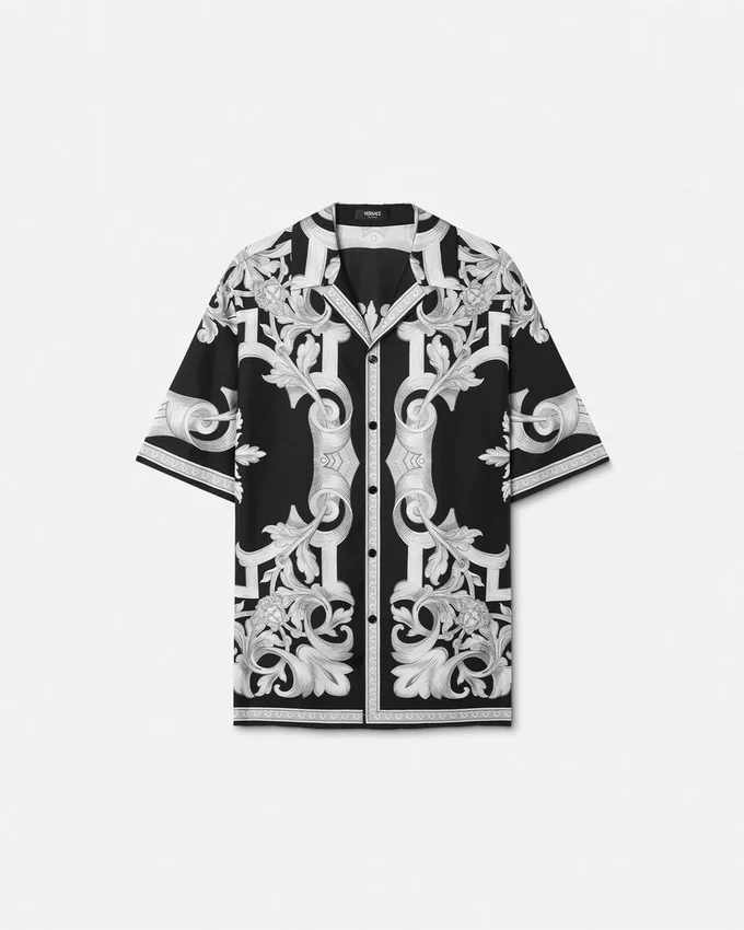 Architectural Baroque Silk Shirt Architectural Baroque Silk Shirt