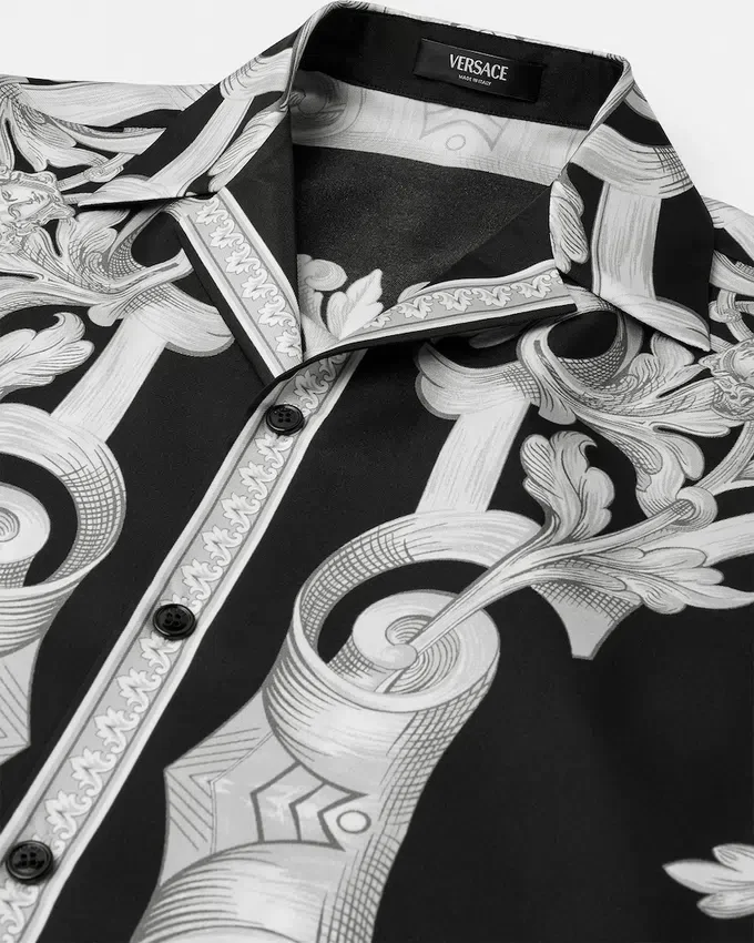 Architectural Baroque Silk Shirt Architectural Baroque Silk Shirt
