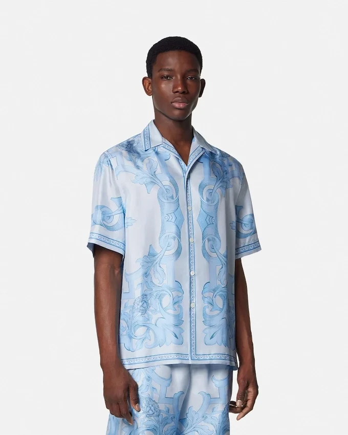 Architectural Baroque Silk Shirt Architectural Baroque Silk Shirt