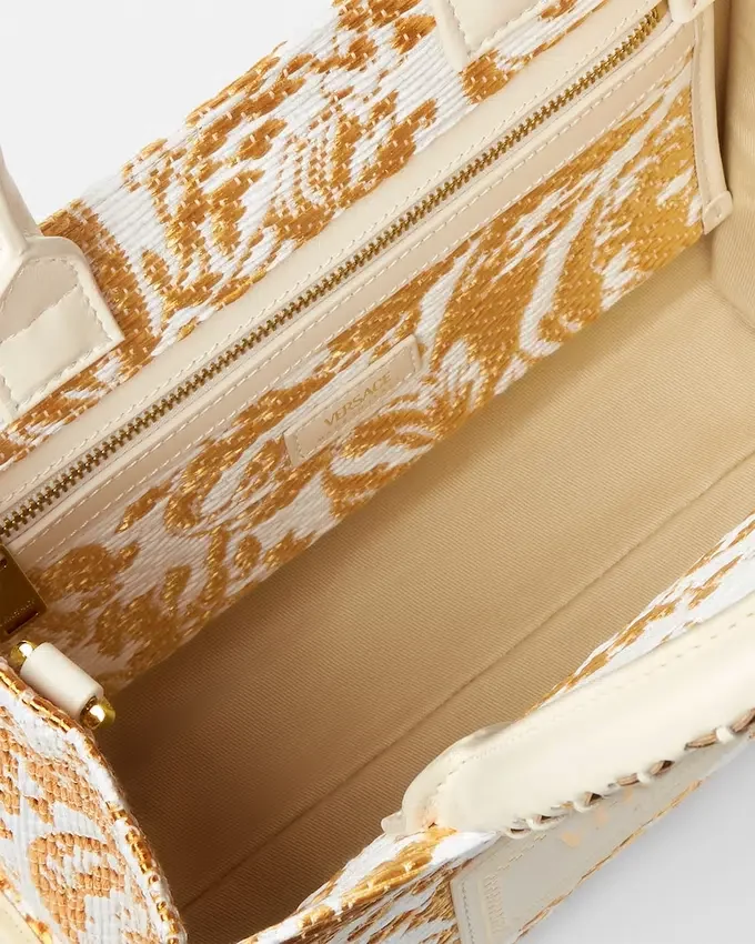 Athena Small Raffia Tote Athena Small Raffia Tote