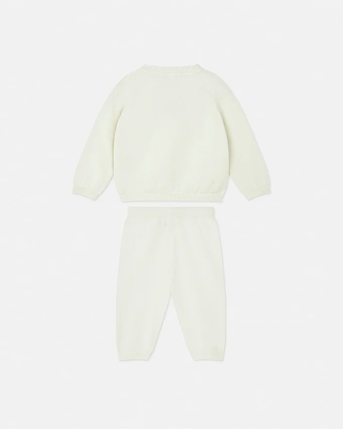 Baby Cotton Knit Sweater Set Baby Cotton Knit Sweater Set