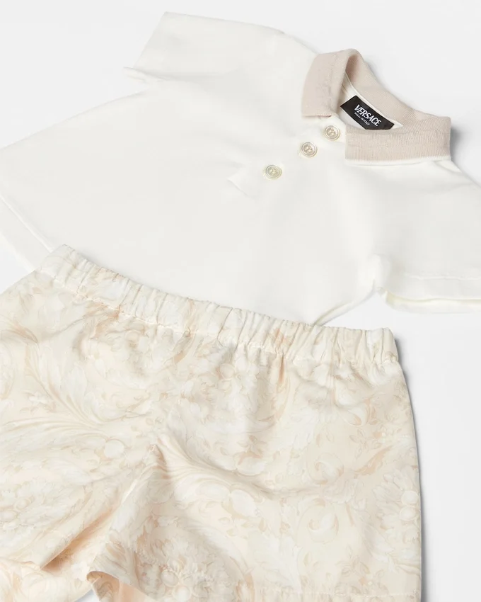 Baby Cotton Polo Set Baby Cotton Polo Set