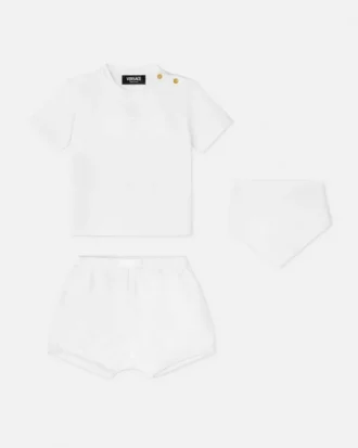 Baby Embellished Cotton-Jersey T-Shirt Set