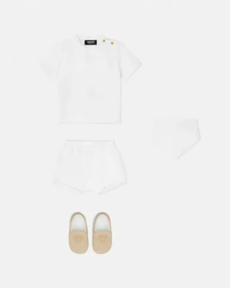 Baby Embellished Cotton-Jersey T-Shirt Set