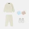 Baby Embroidered Cotton Knit Sweater Set Baby Embroidered Cotton Knit Sweater Set