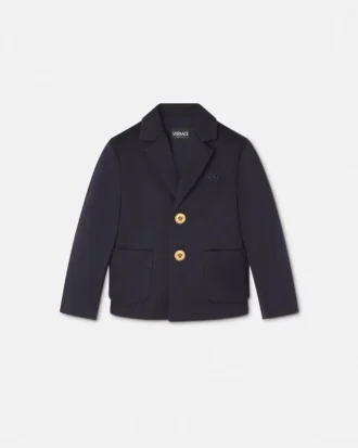 Baby Embroidered Satin Gabardine Jacket