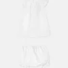 Baby Jacquard Cotton-Poplin Dress Set Baby Jacquard Cotton-Poplin Dress Set