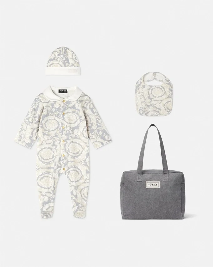 Baby Printed Cotton-Jersey Sleepsuit Baby Printed Cotton-Jersey Sleepsuit
