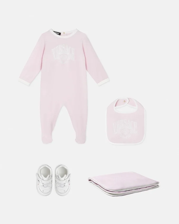 Baby Printed Cotton-Jersey Sleepsuit Set Baby Printed Cotton-Jersey Sleepsuit Set
