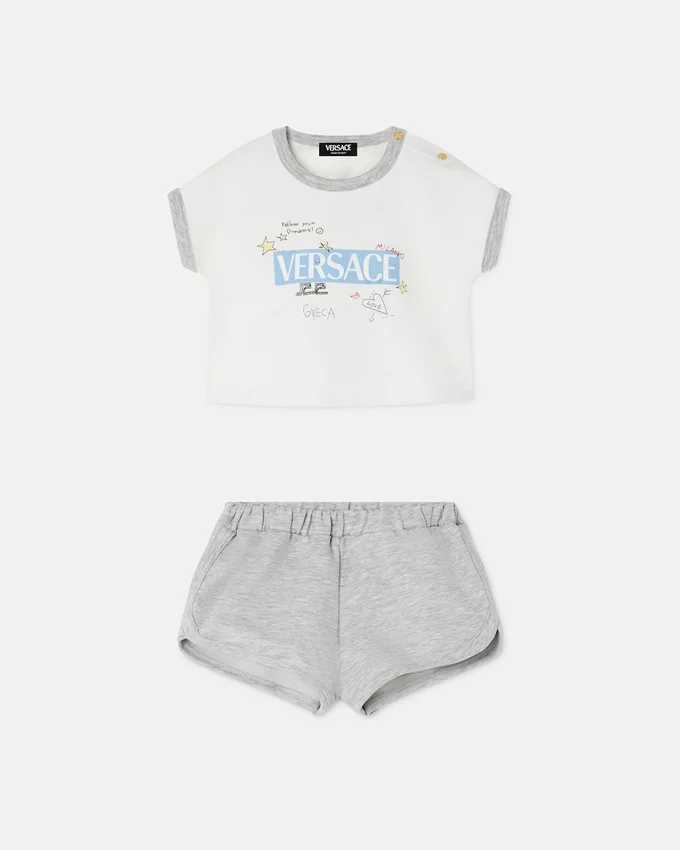 Baby Printed Cotton-Jersey T-Shirt Set Baby Printed Cotton-Jersey T-Shirt Set