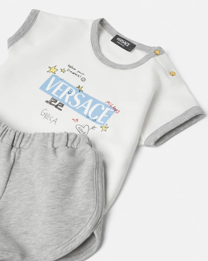 Baby Printed Cotton-Jersey T-Shirt Set Baby Printed Cotton-Jersey T-Shirt Set