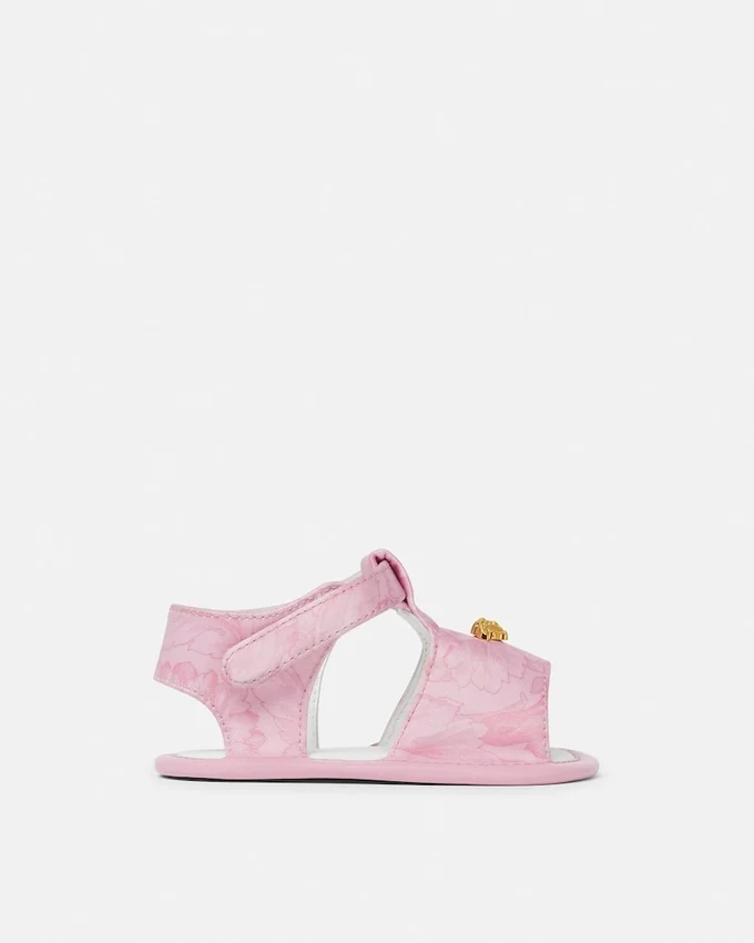 Baby Printed Satin Sandals Baby Printed Satin Sandals