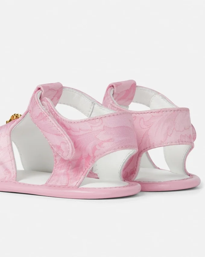 Baby Printed Satin Sandals Baby Printed Satin Sandals