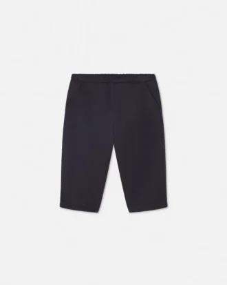 Baby Satin Gabardine Tapered Pants