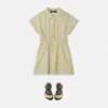 Barocco Allover Kids Shirt Dress Barocco Allover Kids Shirt Dress