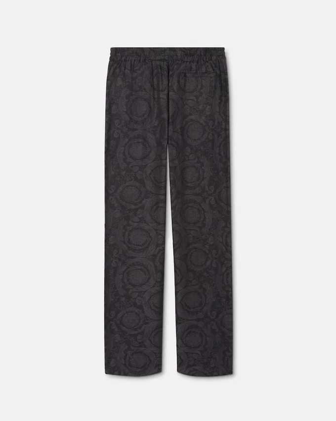Barocco Chambray Jacquard Pants Barocco Chambray Jacquard Pants