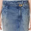 Barocco Denim Wrap Skirt Barocco Denim Wrap Skirt