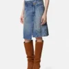 Barocco Denim Wrap Skirt Barocco Denim Wrap Skirt