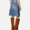 Barocco Denim Wrap Skirt Barocco Denim Wrap Skirt