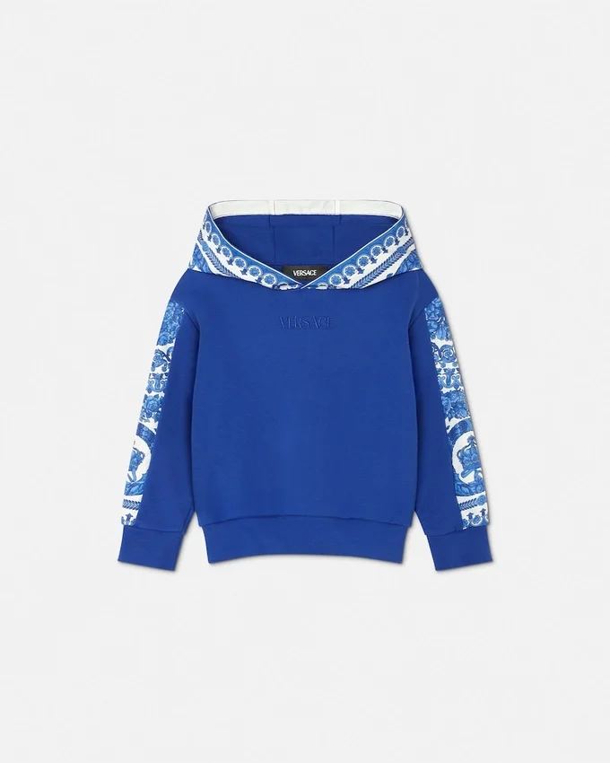Barocco Foulard Kids Hoodie Barocco Foulard Kids Hoodie