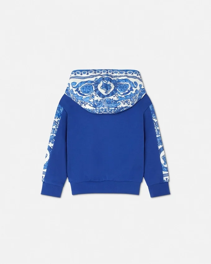 Barocco Foulard Kids Hoodie Barocco Foulard Kids Hoodie