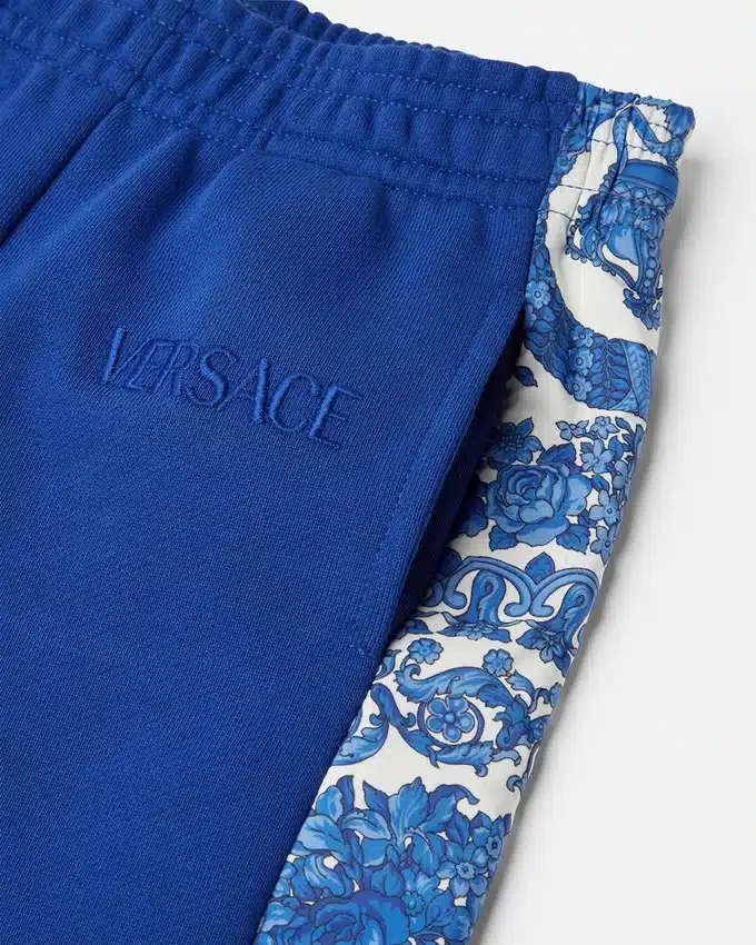 Barocco Foulard Kids Sweatpants Barocco Foulard Kids Sweatpants