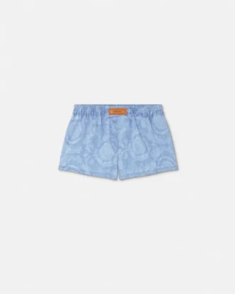 Barocco Jacquard Chambray Boxer Shorts