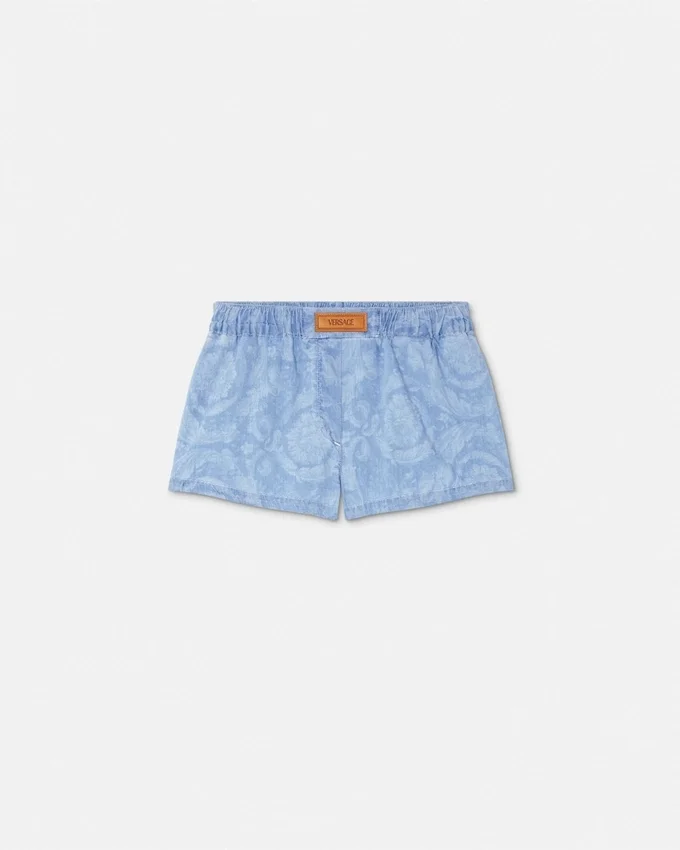 Barocco Jacquard Chambray Boxer Shorts Barocco Jacquard Chambray Boxer Shorts