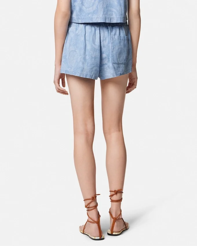 Barocco Jacquard Chambray Boxer Shorts Barocco Jacquard Chambray Boxer Shorts