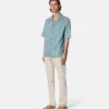 Barocco Jacquard Chambray Denim Shirt Barocco Jacquard Chambray Denim Shirt