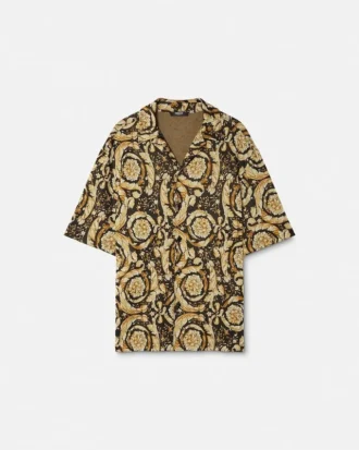Barocco Jacquard Jersey Shirt