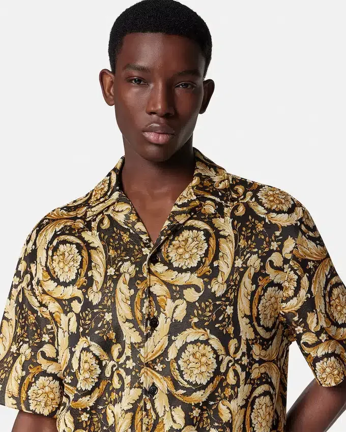 Barocco Jacquard Jersey Shirt Barocco Jacquard Jersey Shirt