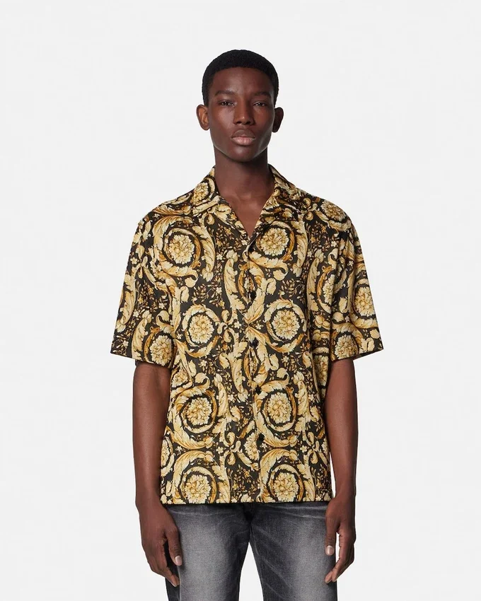 Barocco Jacquard Jersey Shirt Barocco Jacquard Jersey Shirt