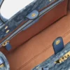 Barocco La Medusa Denim Small Tote Bag Barocco La Medusa Denim Small Tote Bag