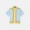 Barocco Pinstripe Silk Kids Shirt Barocco Pinstripe Silk Kids Shirt