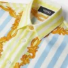 Barocco Pinstripe Silk Kids Shirt Barocco Pinstripe Silk Kids Shirt