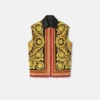Barocco Silk Reversible Quilted Vest Barocco Silk Reversible Quilted Vest