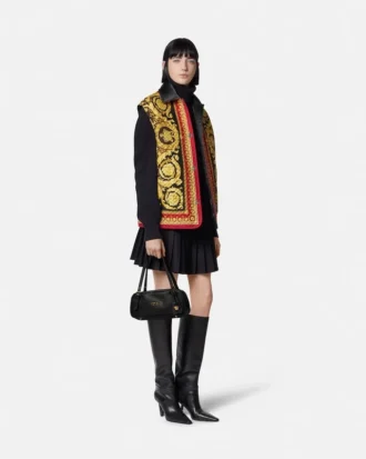 Barocco Silk Reversible Quilted Vest