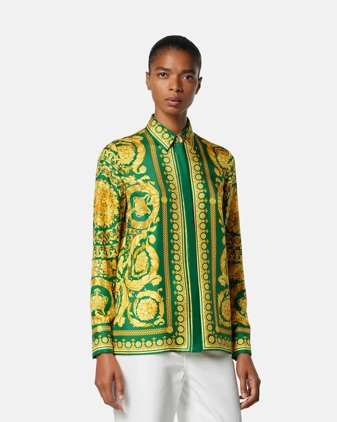 Barocco Silk Shirt Barocco Silk Shirt