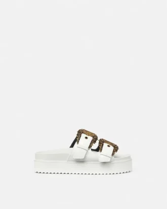 Baroque Buckle Arizona Sandals