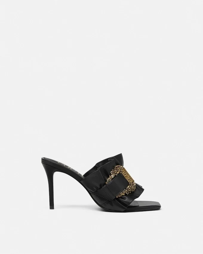 Baroque Buckle Emily Mules Baroque Buckle Emily Mules