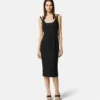 Baroque Buckle Midi Dress Baroque Buckle Midi Dress