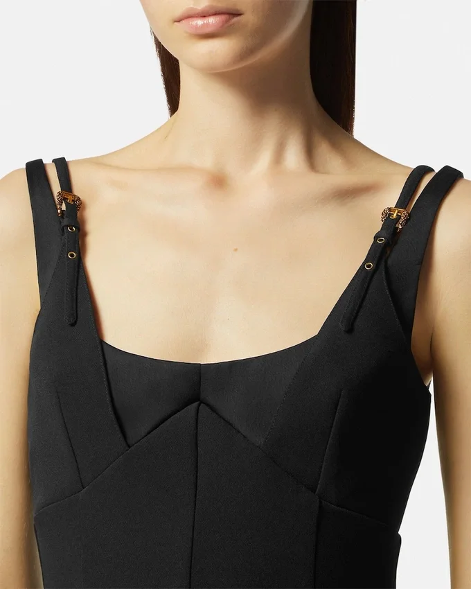 Baroque Buckle Midi Dress Baroque Buckle Midi Dress