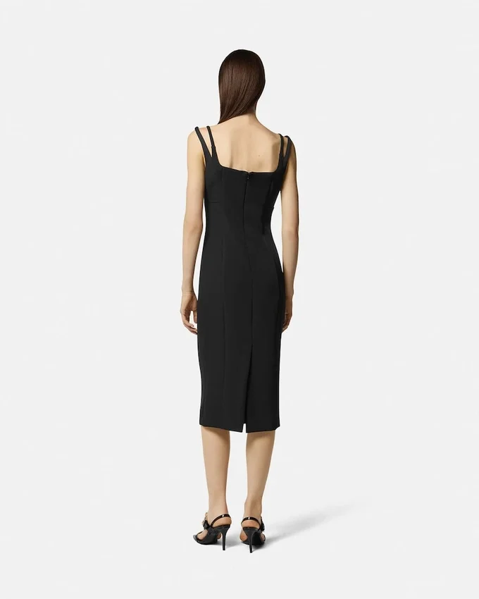 Baroque Buckle Midi Dress Baroque Buckle Midi Dress